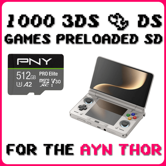 Ayn Thor - Custom Preloaded 512gb SD Card - Fully Loaded