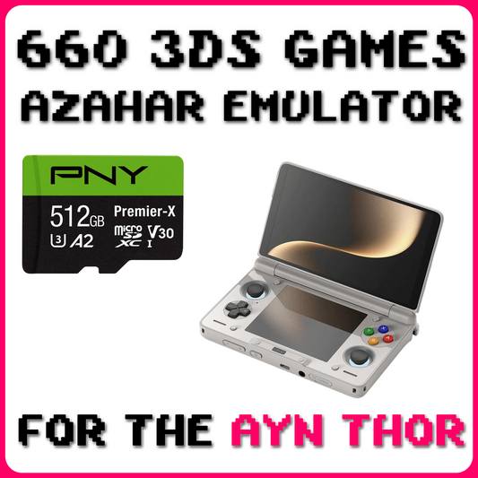Ayn Thor - Custom Preloaded 512gb SD Card - Fully Loaded